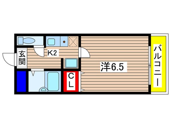 サザンシャトーの物件間取画像